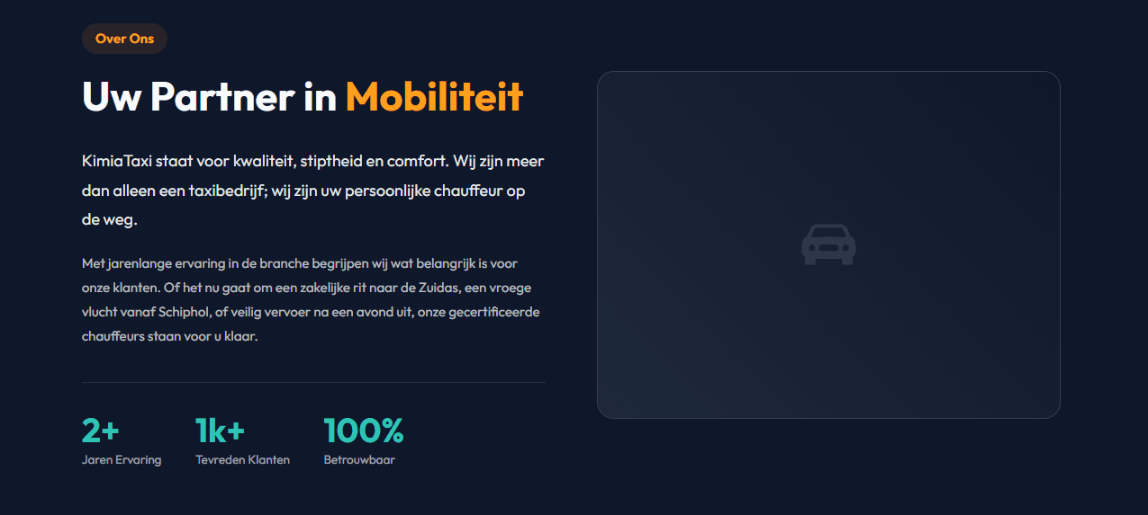 Taxi Reserverings screenshot