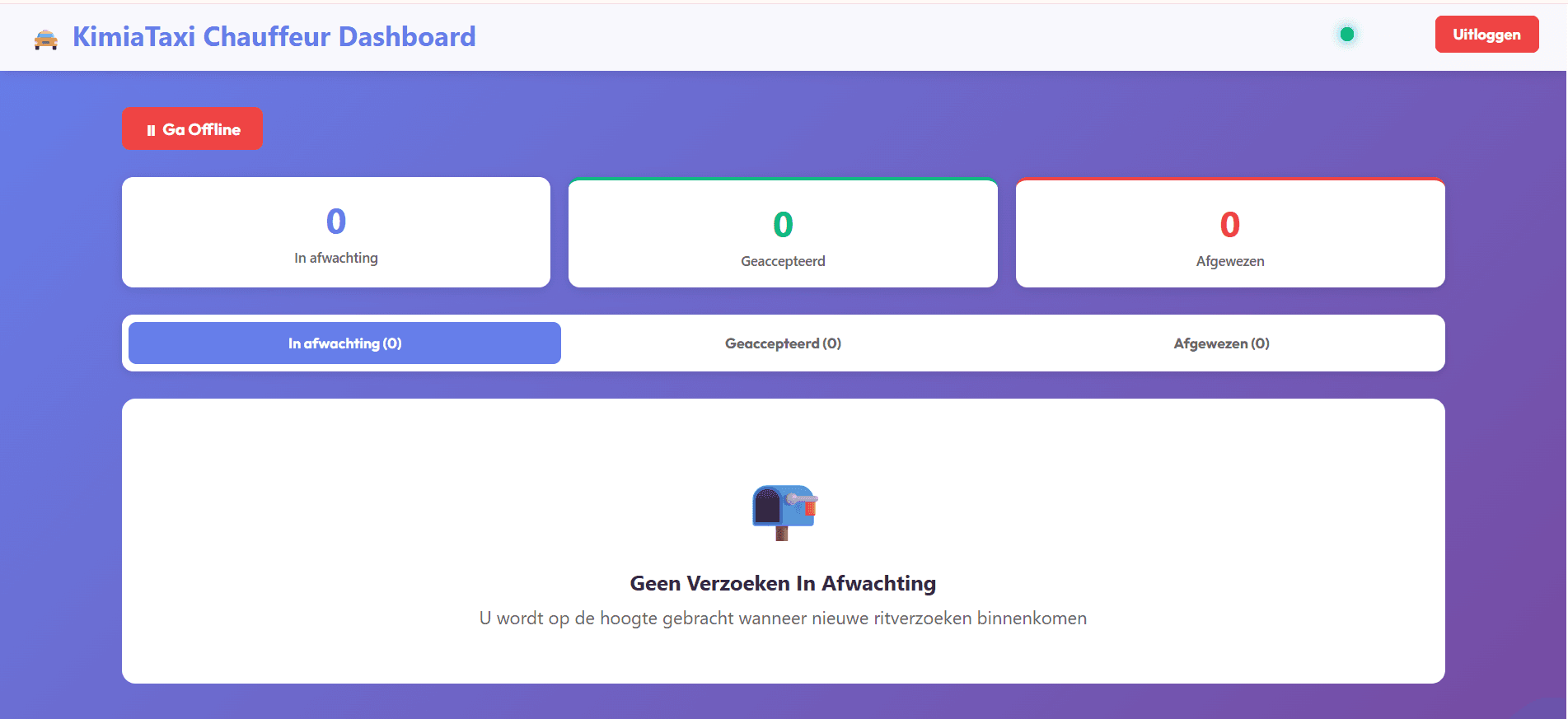 Taxi Reserverings screenshot