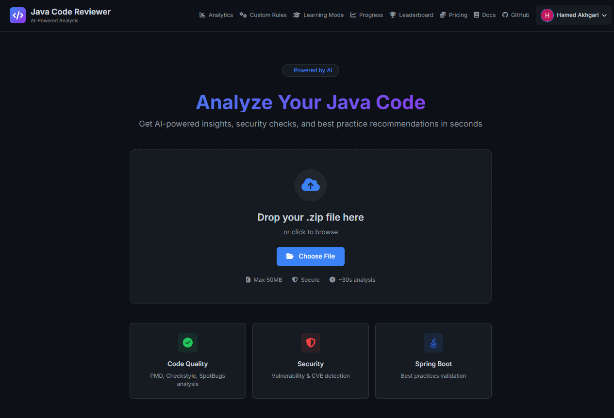 AI- JavaMentor -Gestuurd Java Code Analyse - slide 1